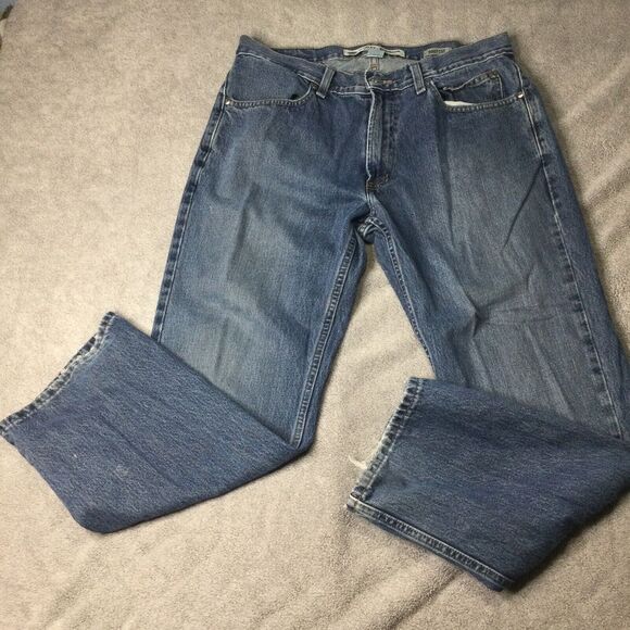 Harley Davidson Classic Bootcut‎ Jeans 99027-09VM Men's 34x30 Distressed - Picture 1 of 14